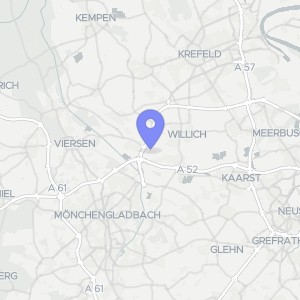 Karte von Am Straterhof 1, 11, 13, 15, 17, 19, 21, 23, 25, 27, 29, 3, 5, 7, 9, 47877 Willich, Schiefbahn