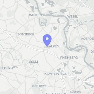 Karte von Rathausstraße 2, 46519 Alpen