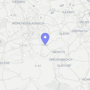 Karte von Blumenstraße 25, 41363 Jüchen, Neuenhoven