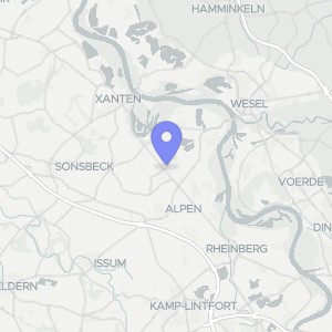 Karte von Friedhofsweg 7, 46519 Alpen