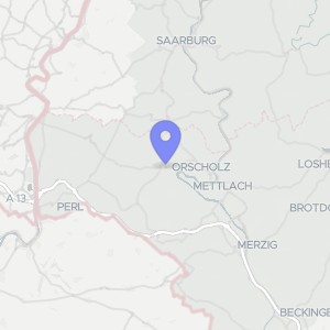Karte von Zur Großwies  41, 66693 Mettlach , Orscholz