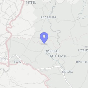 Karte von Schulstr.  5, 66693 Mettlach, Weiten