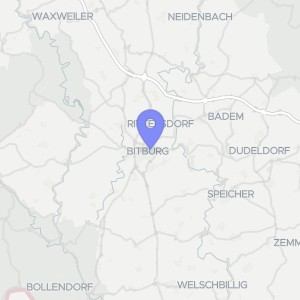 Karte von Hans-Holbein-Straße  3, 54634 Bitburg