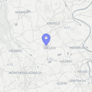 Karte von Industriestraße 11, 13, 15, 47877 Willich, Willich