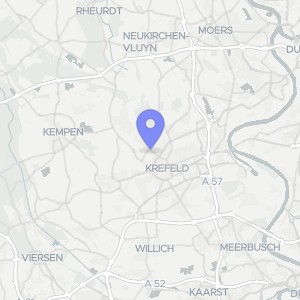Karte von Inrather Str. 321, 47803 Krefeld, Inrath/Kliedbruch