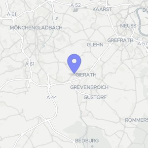 Karte von Bedburdycker Straße 59, 41363 Jüchen, Gierath