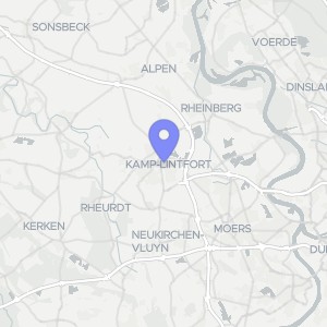 Karte von Hardenbergstraße 8, 47475 Kamp-Lintfort