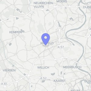 Karte von Oelschlägerstraße 68, 47798 Krefeld, Cracau