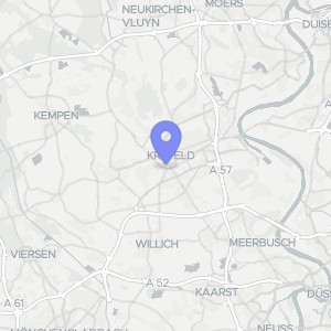 Karte von Alexanderplatz 19, 47798 Krefeld, Cracau