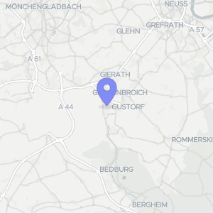 Karte von Fürther Straße 48, 41517 Grevenbroich, Gustorf