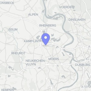 Karte von Talstraße 6, 47445 Moers, Repelen