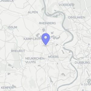 Karte von Stormstraße 14 D, 47445 Moers, Repelen