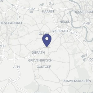 Karte von Im Weizenfeld 49, 41516 Grevenbroich, Kapellen