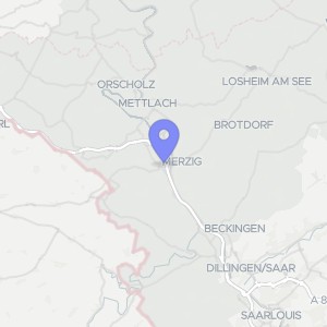 Karte von Im Hanfland  2+2a, 66663 Merzig , Hilbringen