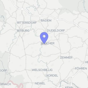 Karte von Bahnhofstraße  79, 54662 Speicher