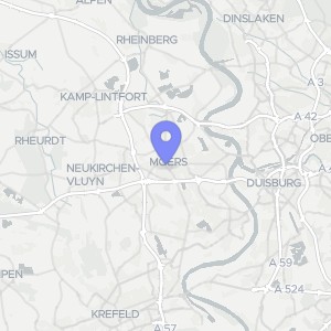 Karte von Rieserstraße 4,6 und Hülsdonker Straße 38,40,42, 47441 Moers