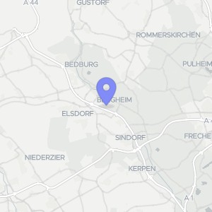 Karte von Otto-Hahn-Straße 3, 50126 Bergheim, Zieverich