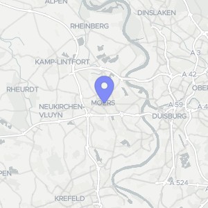 Karte von Homberger Straße 74B, 47441 Moers