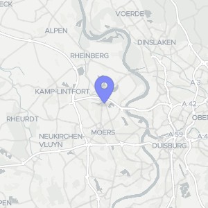 Karte von Schillerstraße 64, 47445 Moers, Eick