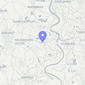 Karte von Düsseldorfer Straße 30, 47441 Moers, Asberg