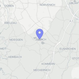Karte von Villa Rustica und Römerallee, 53909 Zülpich