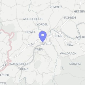 Karte von Biewerer Straße 161, 54293 Trier, Biewer