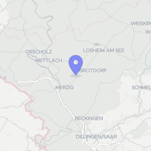 Karte von Klinkerstr.  38, 66663 Merzig, Brotdorf