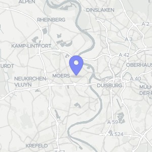 Karte von Siegfriedstraße 20, 47443 Moers, Scherpenberg