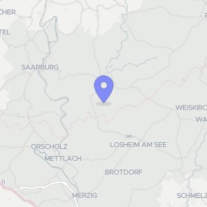 Karte von Hochwaldstraße  7, 54314 Greimerath