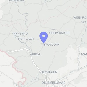 Karte von Habichtweg 3, 66663 Merzig, Brotdorf