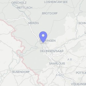 Karte von Friedhofstraße  6, 66780 Rehlingen-Siersburg , Rehlingen
