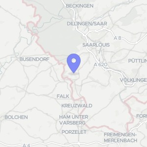 Karte von Ittersdorfer Straße  2, 66802 Überherrn