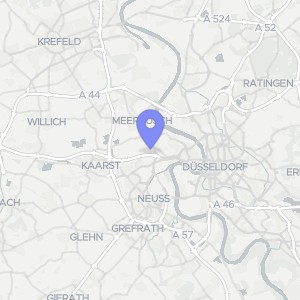 Karte von Karl-Arnold-Str. 35, 37, 40667 Meerbusch, Büderich