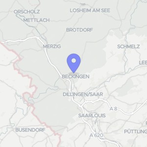 Karte von Schweizerstr. 5, 66701 Beckingen