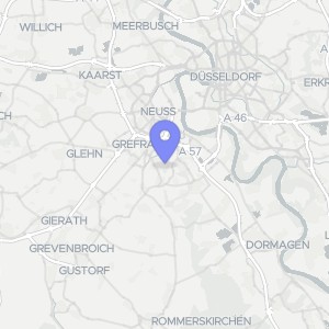 Karte von Friedrich-von-der-Schulenburg-Straße 83, 41466 Neuss, Weckhoven