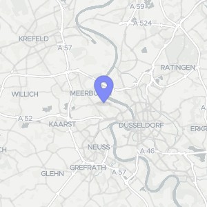 Karte von Kantstraße 39, 40667 Meerbusch, Büderich