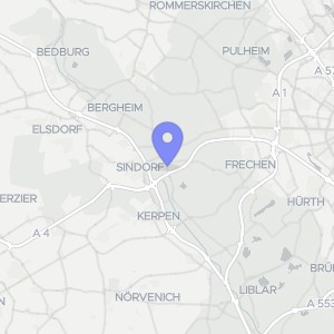 Karte von Hauptstraße 263, 50169 Kerpen, Horrem