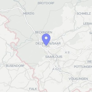 Karte von Lilienstraße  17, 66763 Dillingen