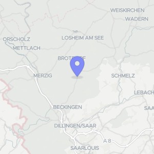 Karte von Erbringerstr.  9, 66701 Beckingen, Erbringen