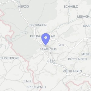 Karte von Gerberstraße  42, 66740 Saarlouis, Roden