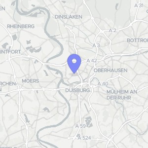 Karte von Kronenstraße 15, 47137 Duisburg, Untermeiderich