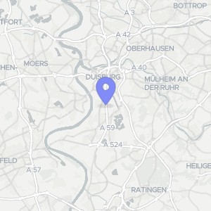 Karte von Im Siepen 25, 47055 Duisburg, Wanheimerort