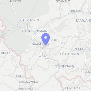 Karte von Bei Fußenkreuz  16, 66806 Ensdorf