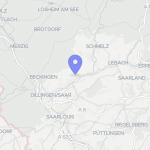 Karte von Ahornweg  45, 66809 Nalbach, Piesbach