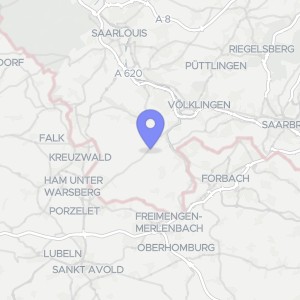 Karte von Karlsbrunner Str.  217, 66333 Völklingen, Ludweiler