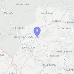 Karte von Bahnhofstraße  64, 66793 Saarwellingen