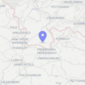 Karte von Birkenweg  12, 66352 Großrosseln, Karlsbrunn