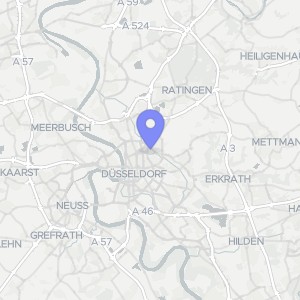 Karte von Sybelstraße 26, 26a, 40239 Düsseldorf, Düsseltal