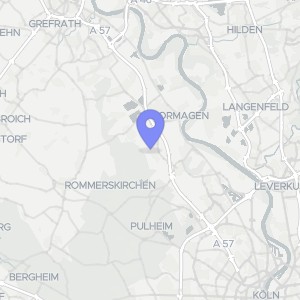 Karte von Nahestr. 1-15/Siegstr. 1-7, 41540 Dormagen, Hackenbroich