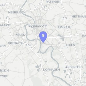 Karte von Am Scheitenweg 3, 40589 Düsseldorf, Himmelgeist